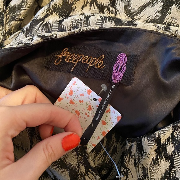 Free People Chrissy Animal Print Mini Dress - Picture 7 of 7